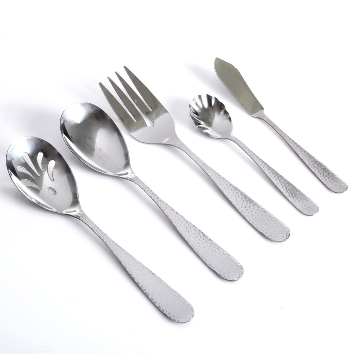 Gibson Palmore Plus 24-Piece Flatware Set