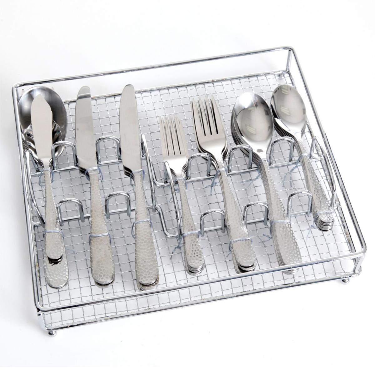 Gibson Palmore Plus 24-Piece Flatware Set