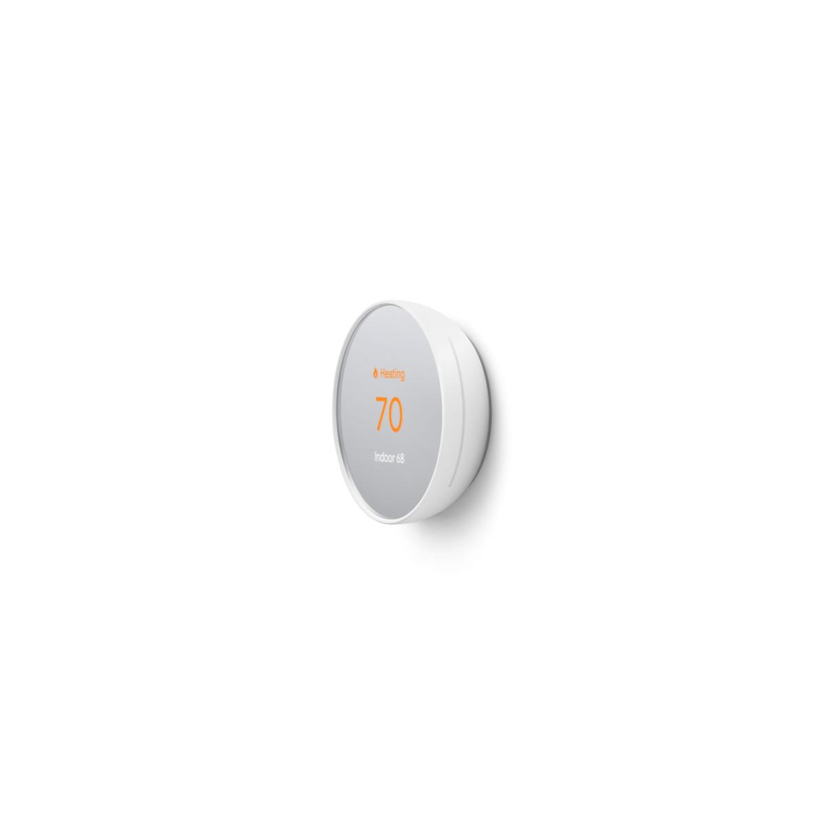 Google Nest Thermostat Snow