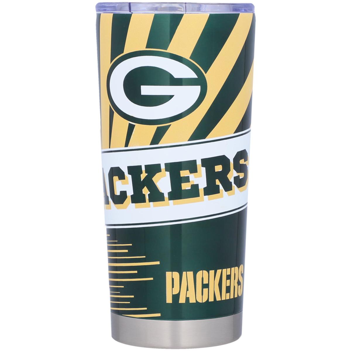 Green Bay Packers 20oz. Stainless Steel Mascot Tumbler