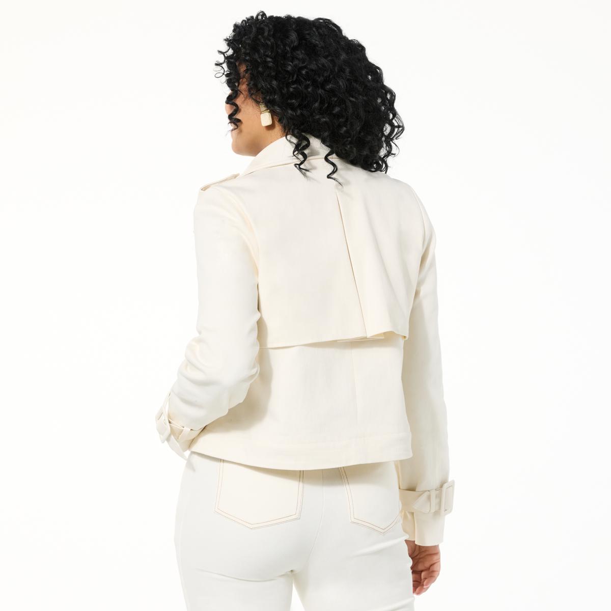 GREY by Jhoan Sebastian Grey 2-in-1 Faux Leather Coat | HSN