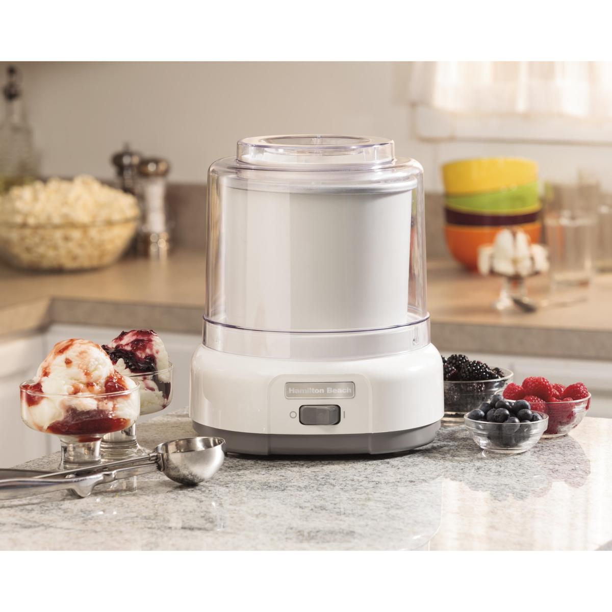 hamilton beach ice cream maker directions