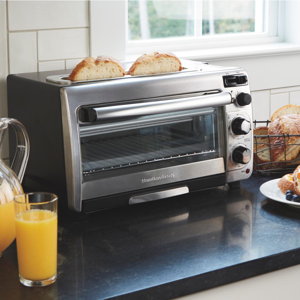 Hamilton Beach 2-in-1 Oven and Toaster - 22871182 | HSN