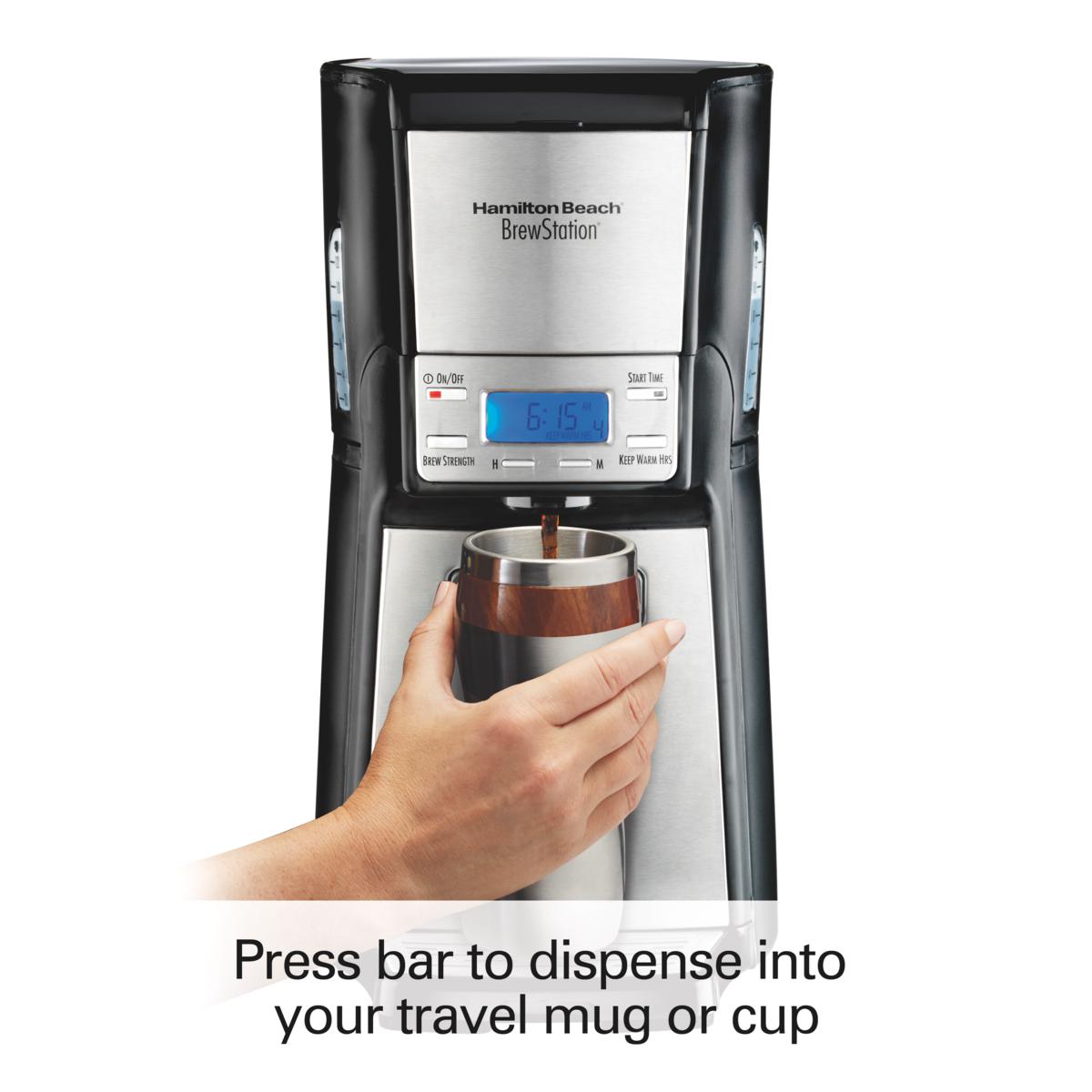 Hamilton beach brewstation 10 hotsell cup coffeemaker