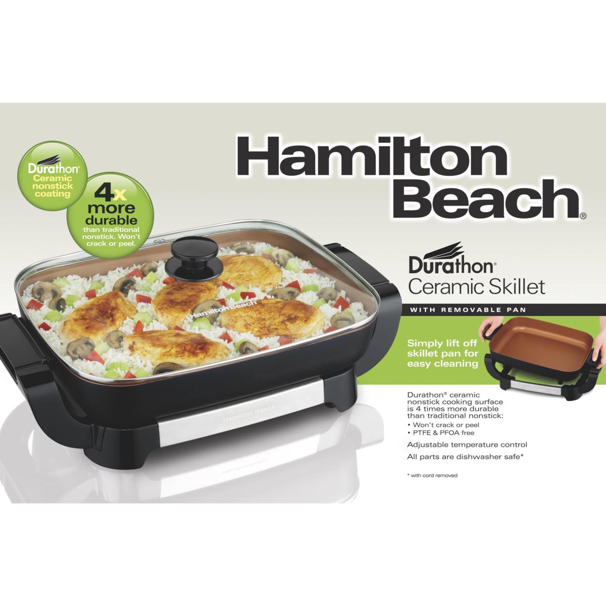 hamilton beach deep dish electric skillet