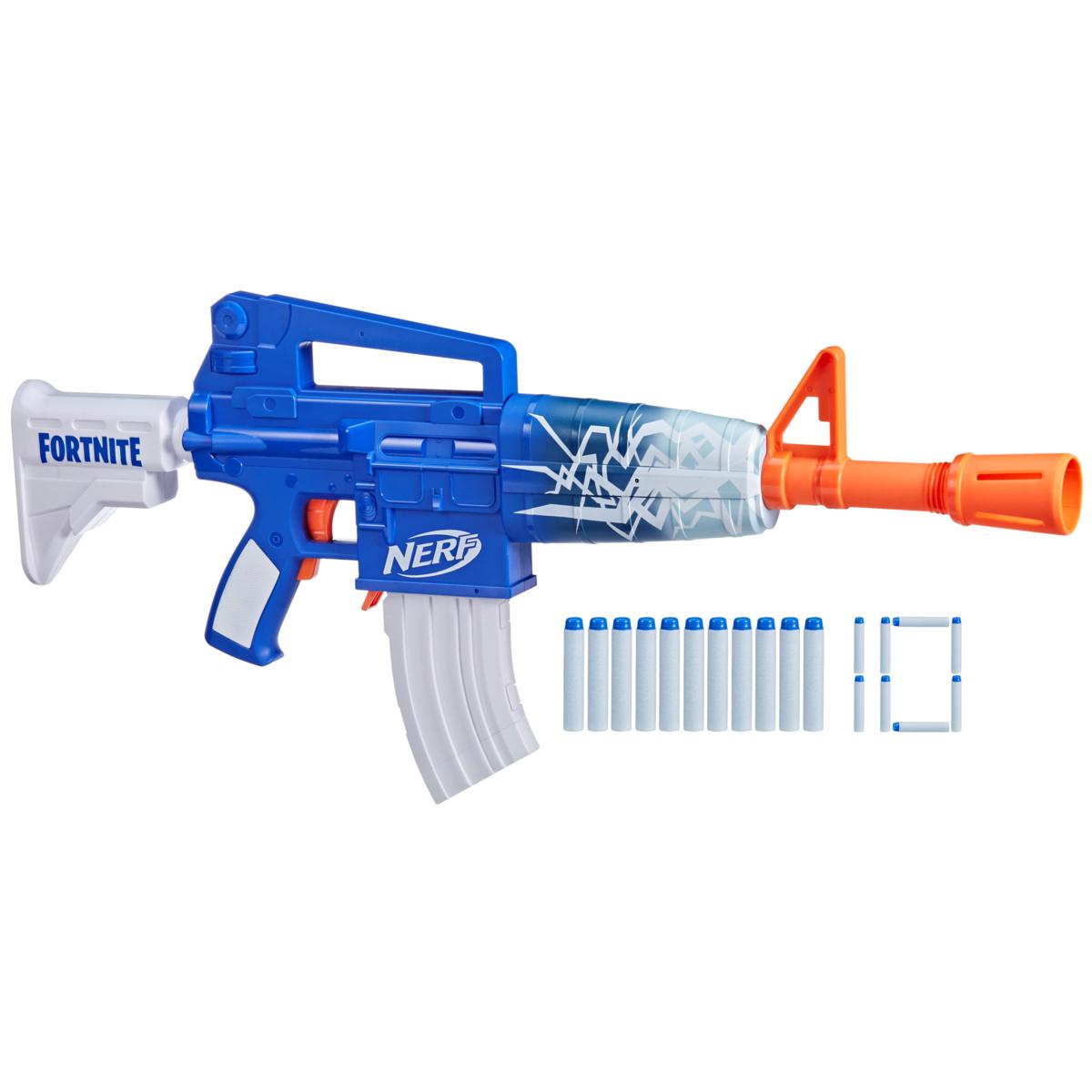 Hasbro Nerf Fortnite Blue Shock Dart Blaster | HSN