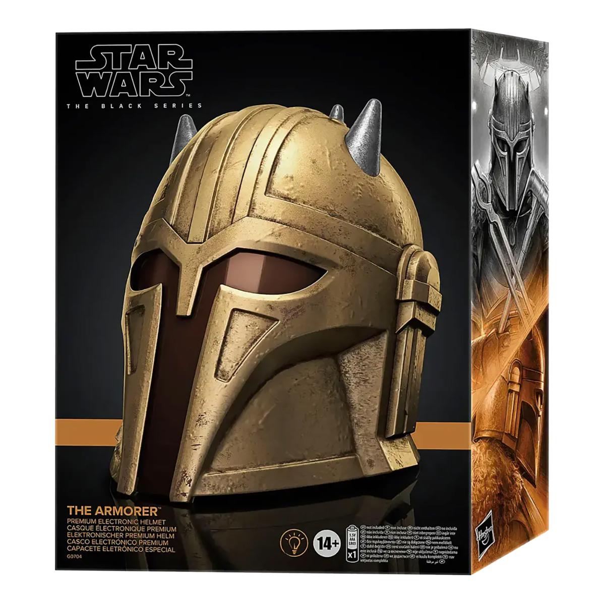 Hasbro Star Wars The Mandalorian Armorer Helmet | HSN