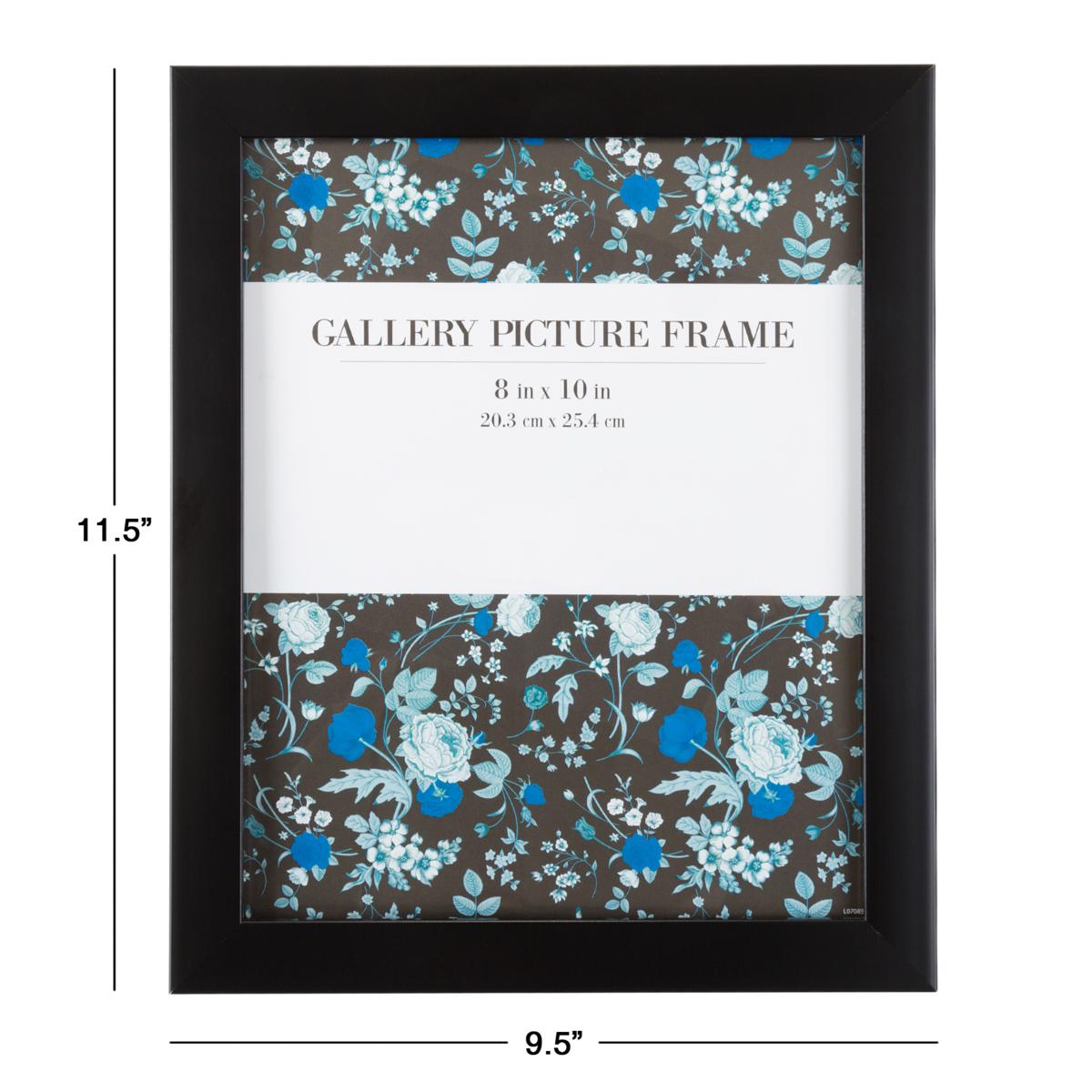 Hastings Home Picture Frames - 6 Pack, Black - 8x10