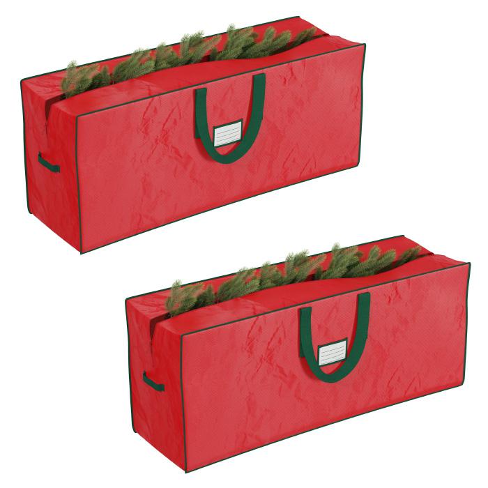 Hastings Home Christmas Tree Storage Bags With Zipper Closure - 2