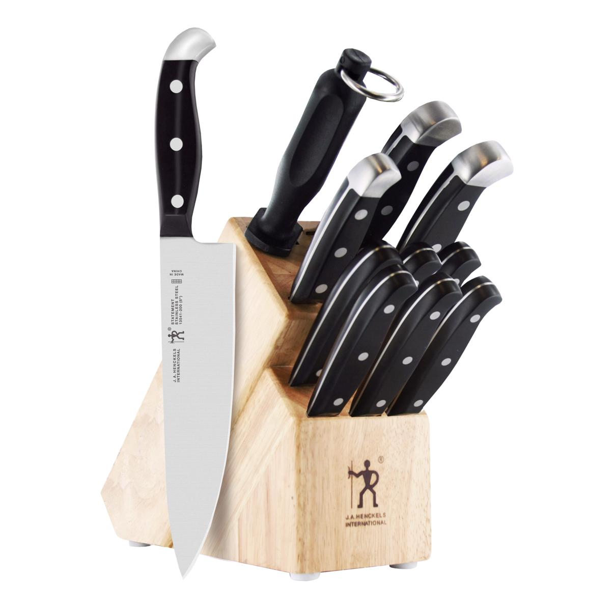 Henckels Statement 12-piece Knife Block Set 20063701 HSN