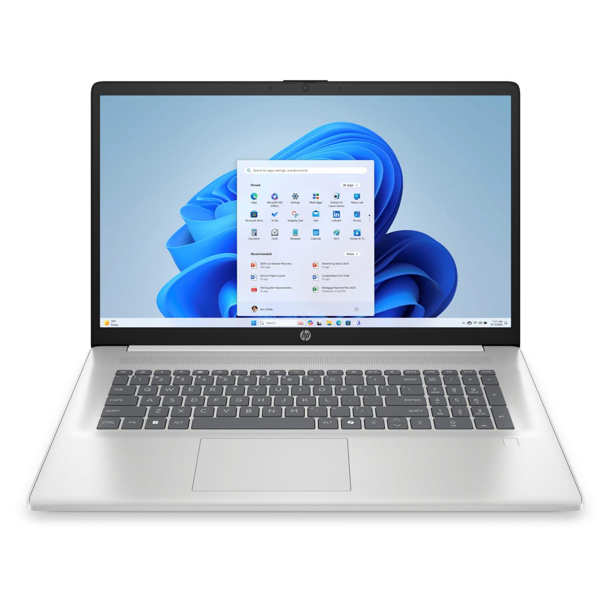 HP 17.3 Full HD Laptop Intel Core i3 8GB Memory 256GB SSD Natural Silver 9P521UA#ABA - Best Buy