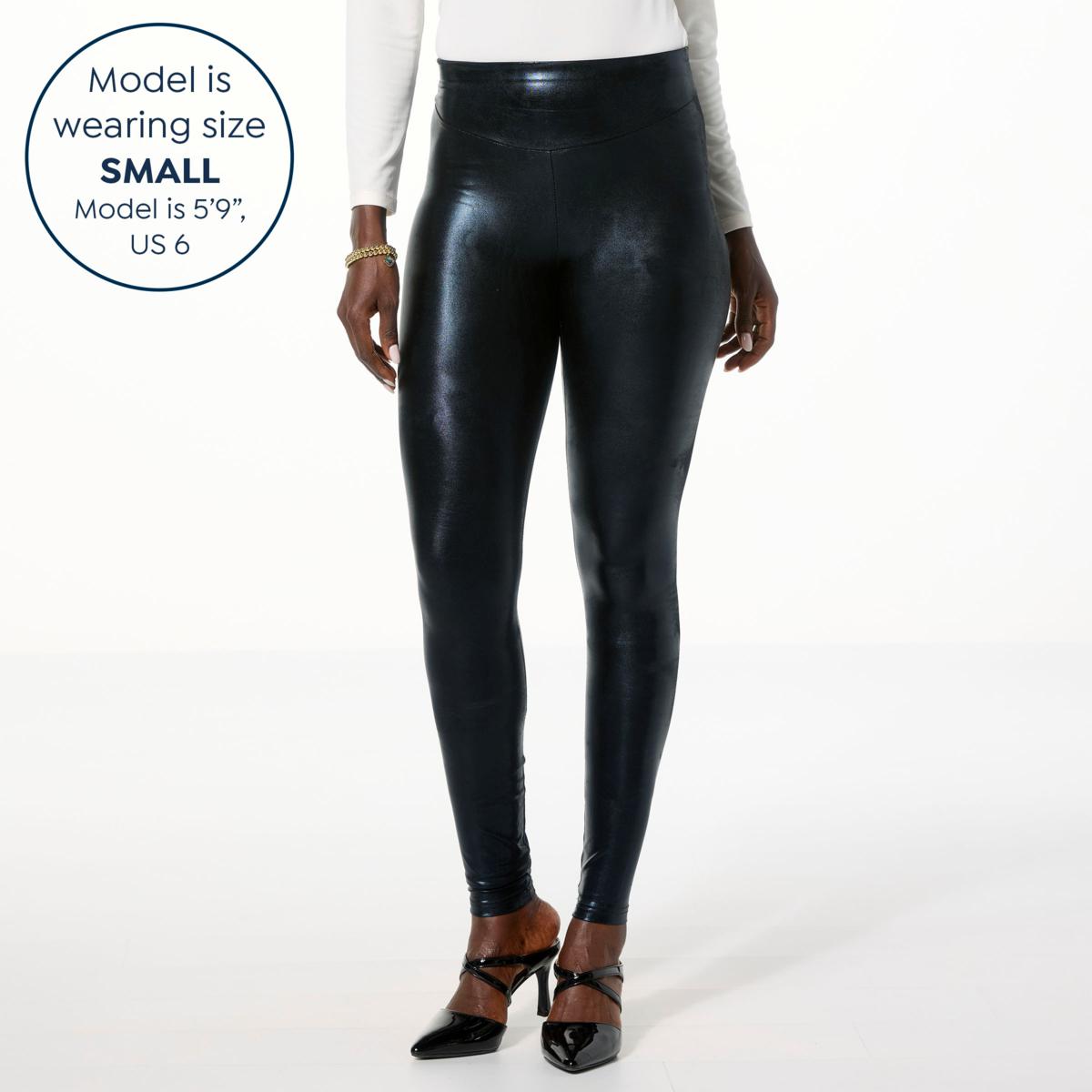 Leggings Bebe - Faux Cuir, Taille XS, Noir - Modèle 1000, Occasion Très Bon État