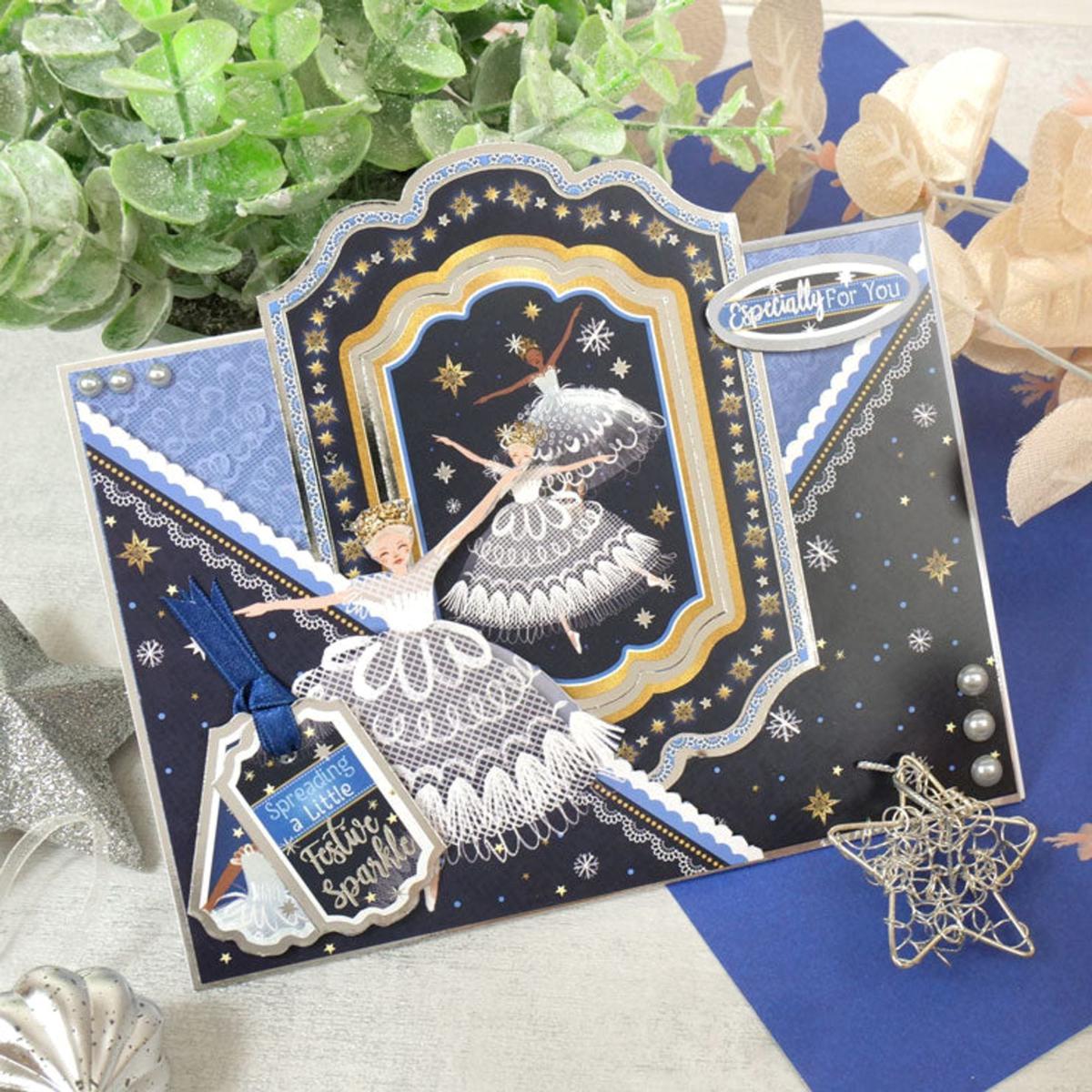 Hunkydory Crafts A Sparkling Season EdgeToEdge Holographic Cardstock