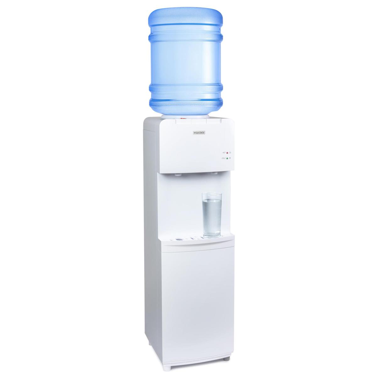 Igloo water shops cooler with ice maker