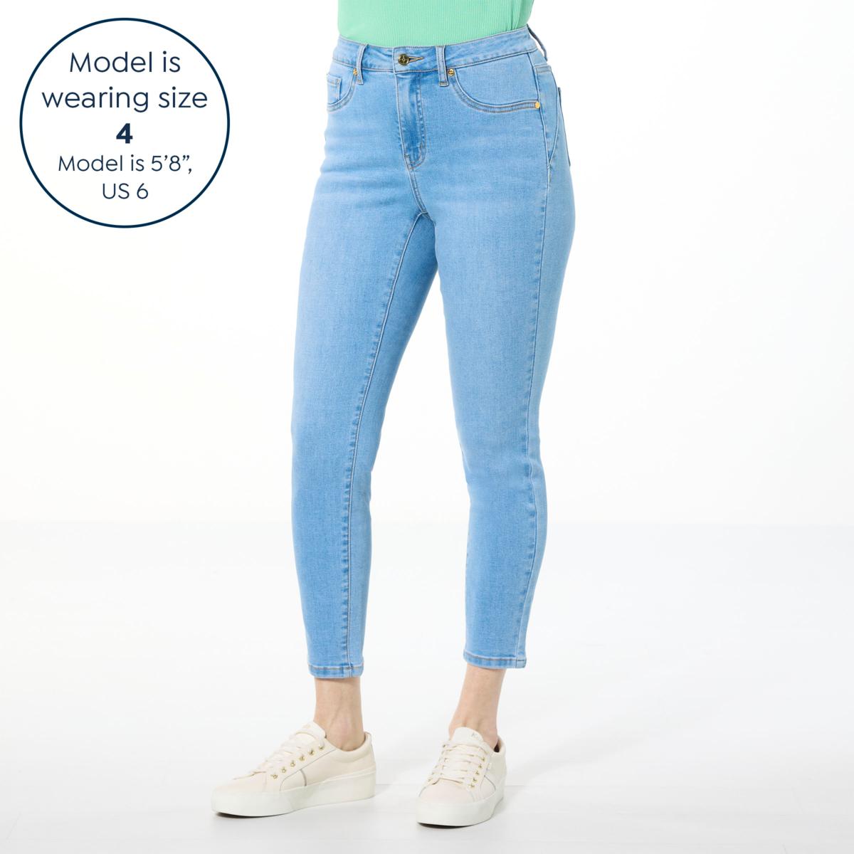 IMAN Global Chic Perfect Fit 360 Slim-Leg Ankle Jean | HSN