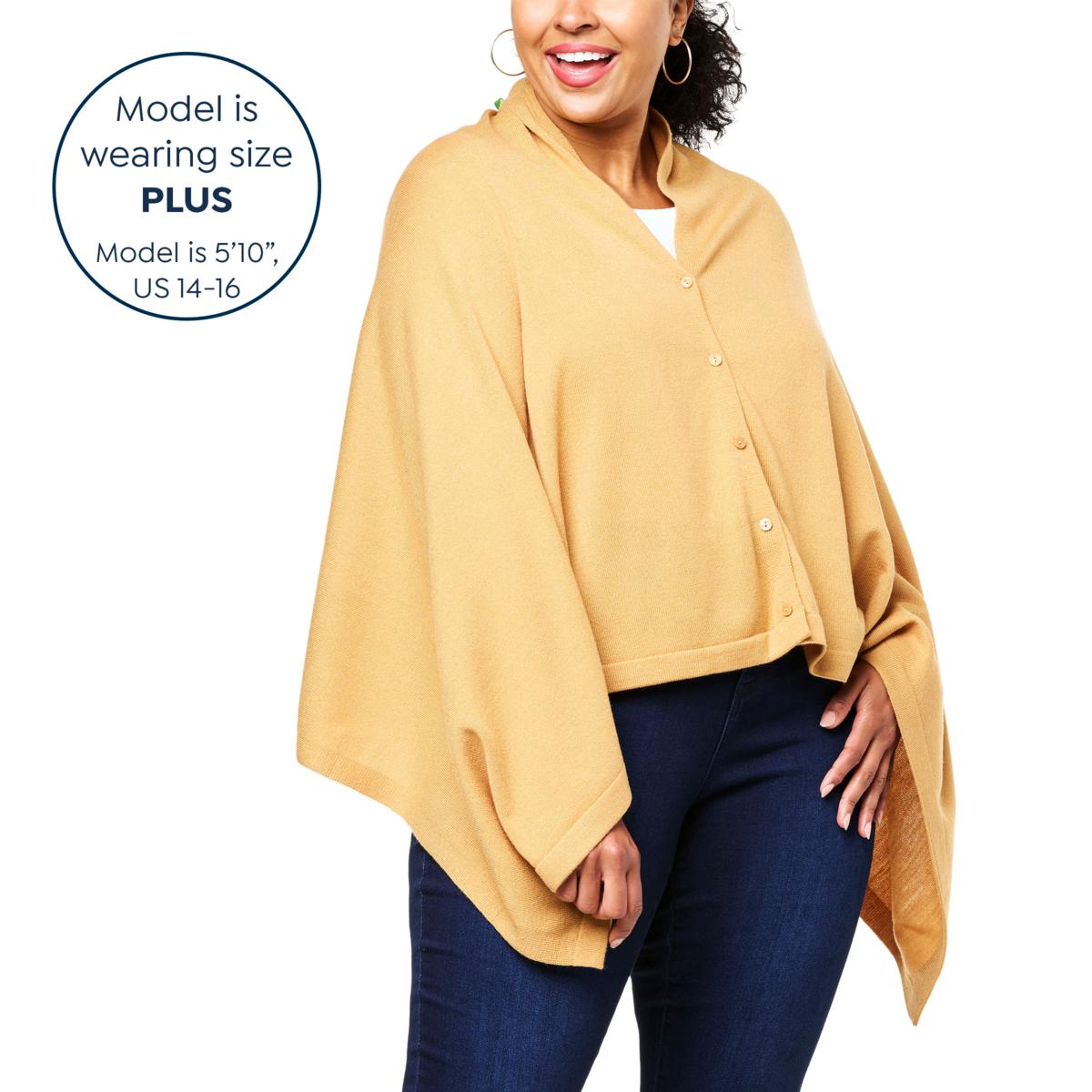 Multi-Wear Sweater Knit Wrap 