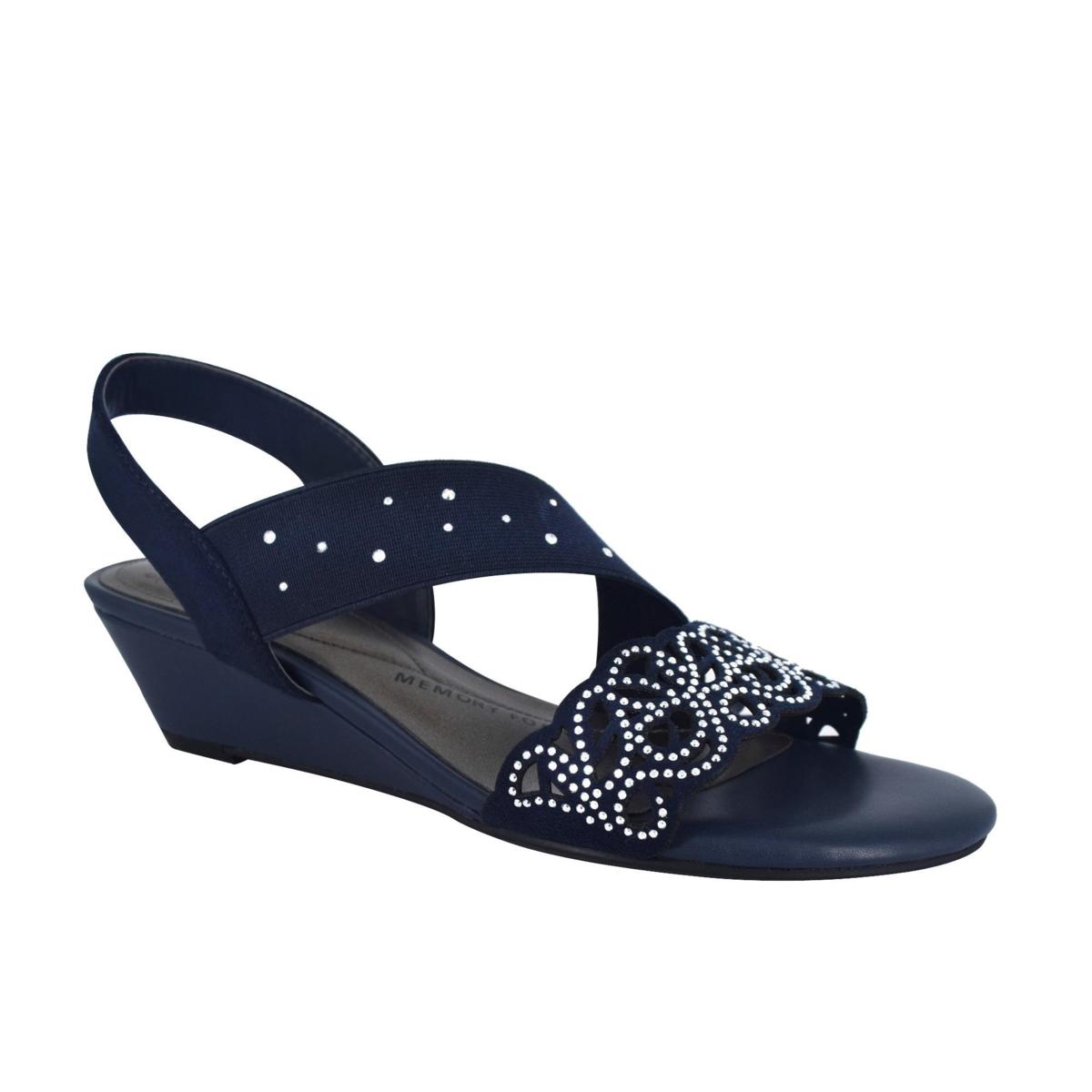 Impo Gatsby Stretch Wedge Sandal with Memory Foam