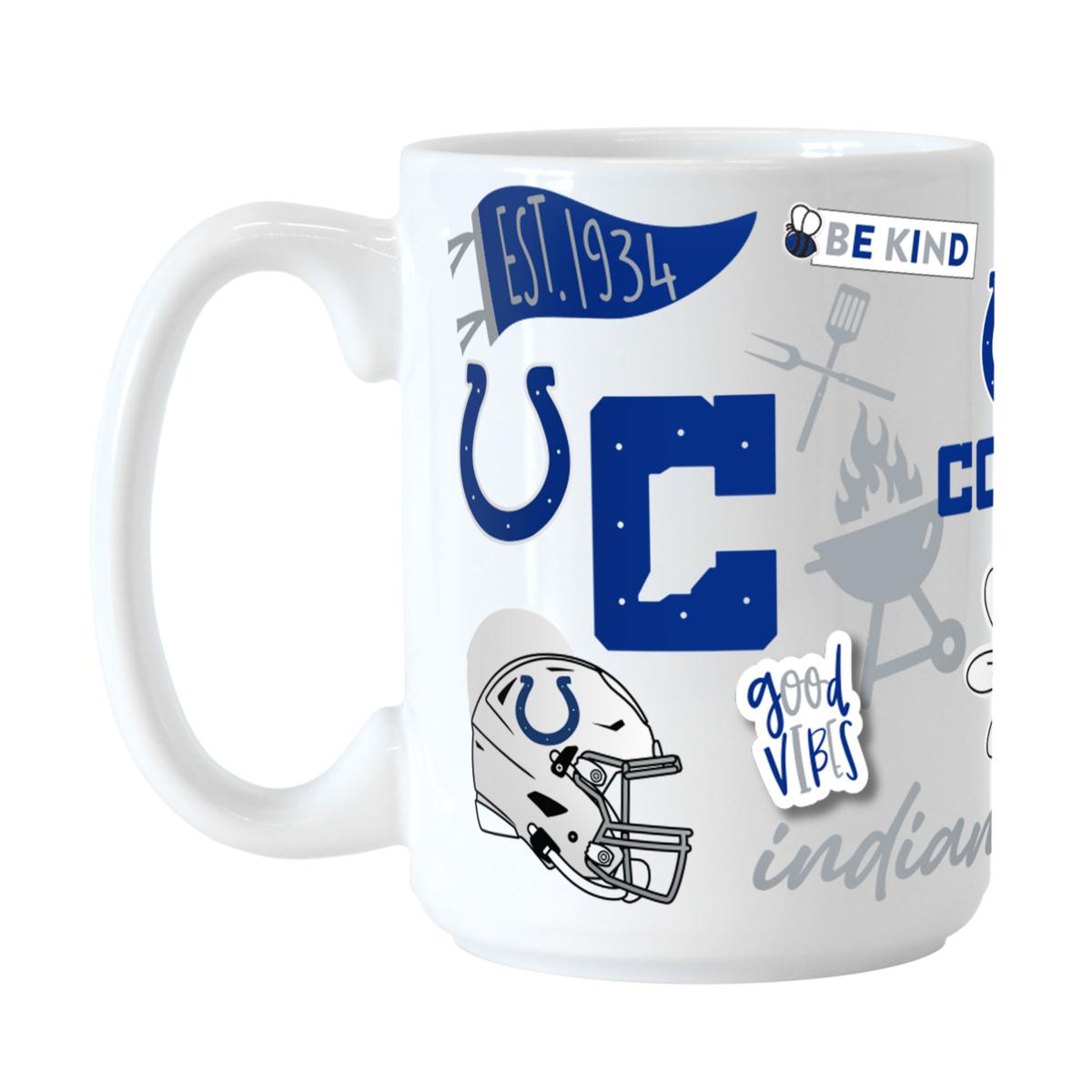 Indianapolis Colts Coffee Cups, Indianapolis Colts Mugs, Colts