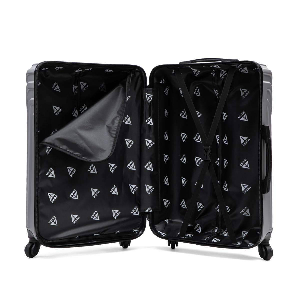 InUSA Vasty Lightweight Hardside Spinner 4 Piece Luggage Set | HSN