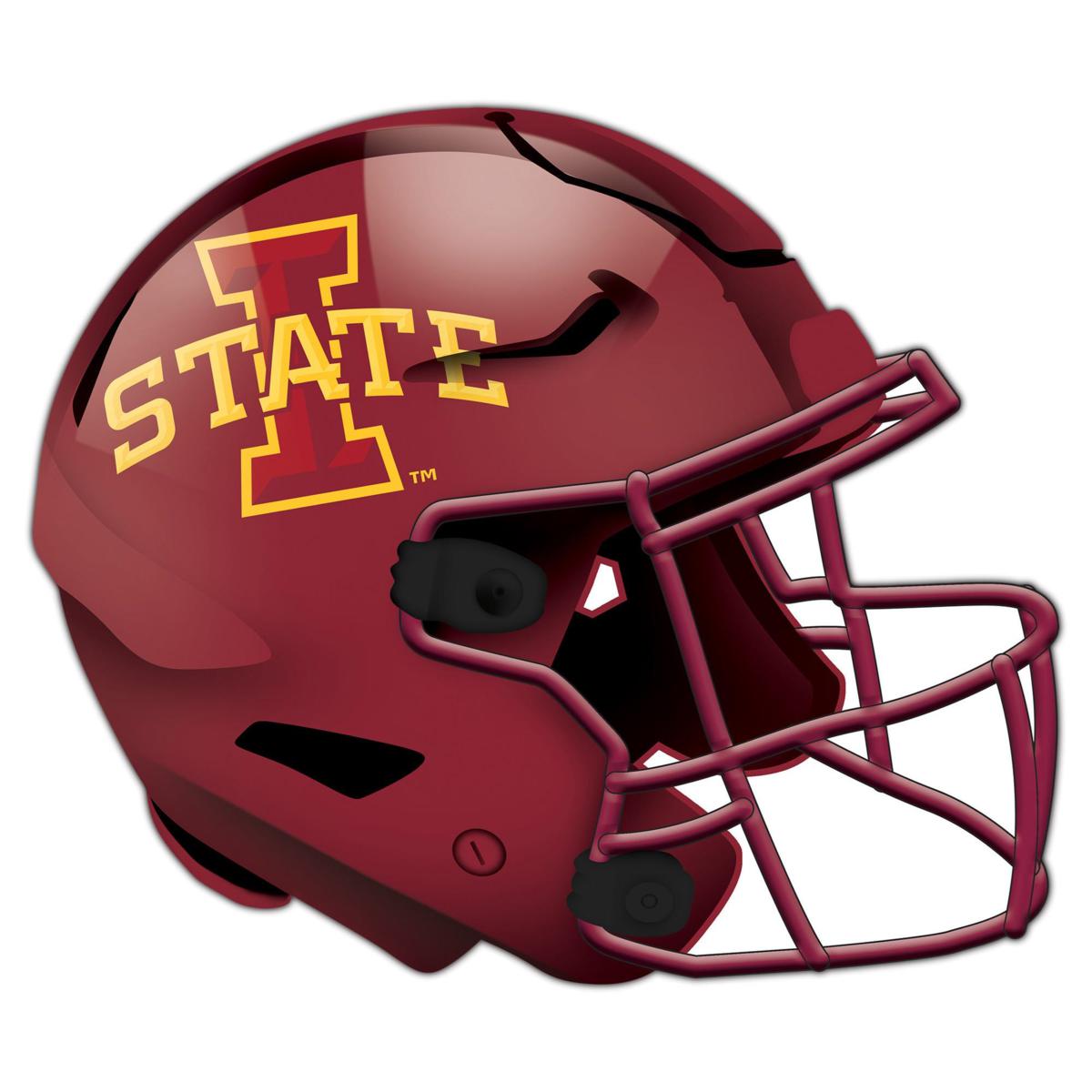 isu football helmet