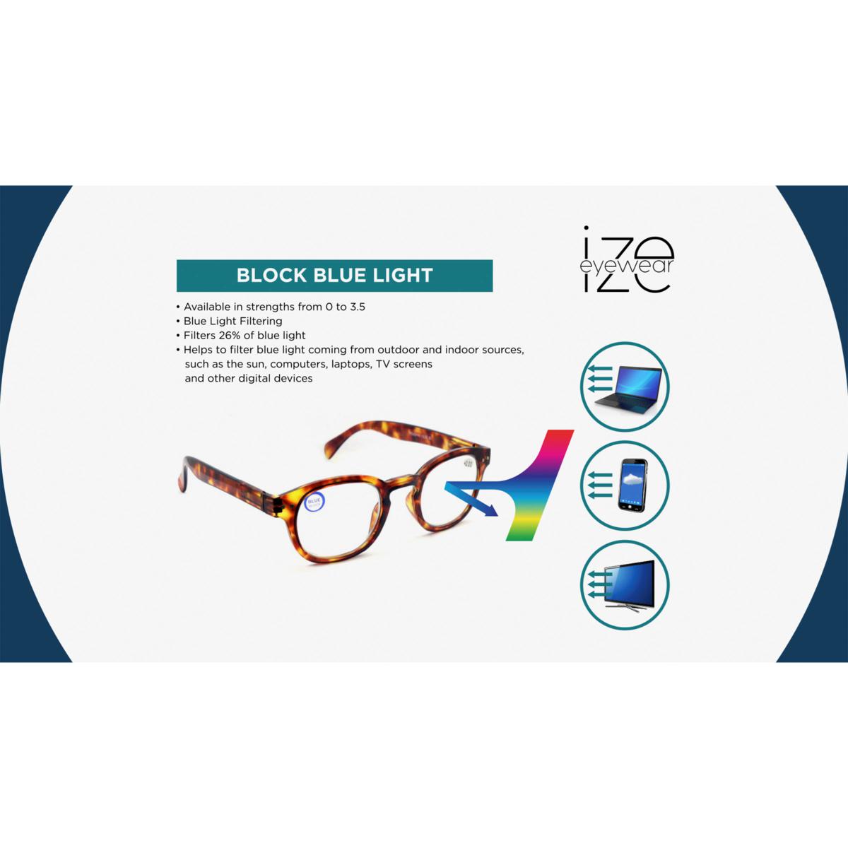 4 Pack Thicker Frame Blue Light Blocking Reading Glasses Women Men