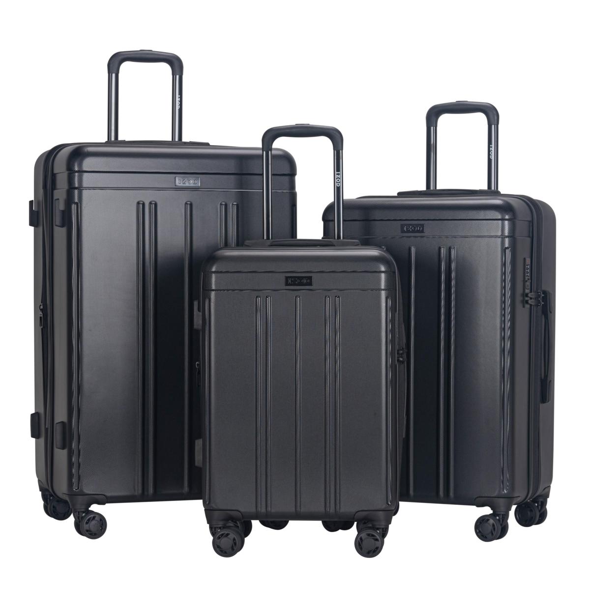 Izod 3-Piece Hard Shell Spinner Luggage Set | HSN