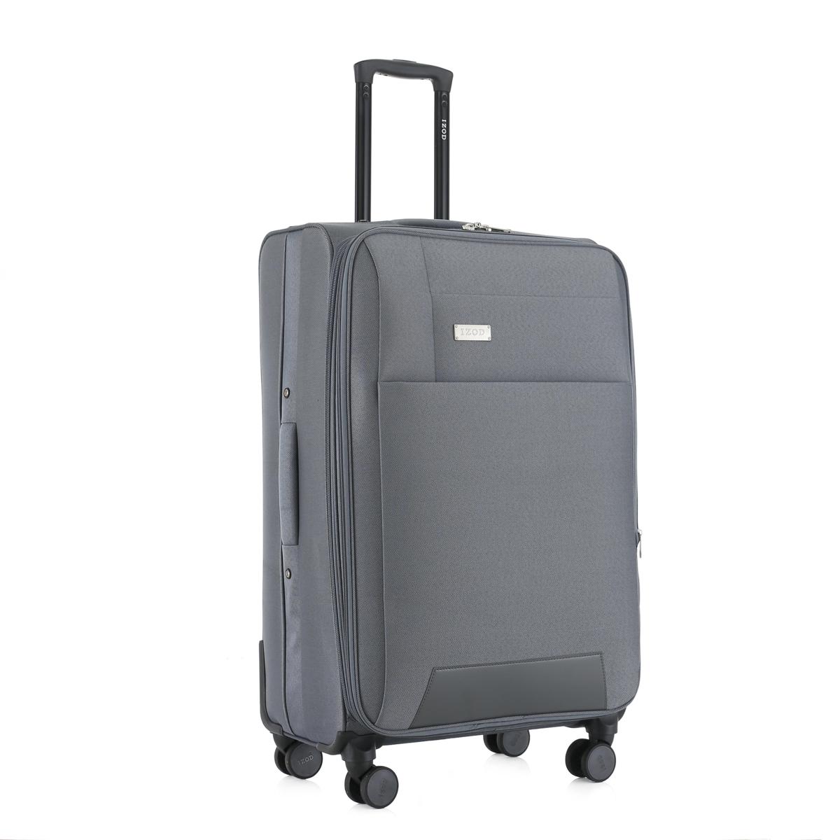 IZOD Cosmo 3pc Softside Expandable Spinner Luggage Set | HSN