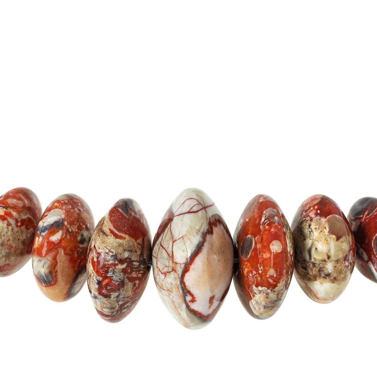 Jay King Multicolor Crazy Feldspar Graduated Bead Necklace