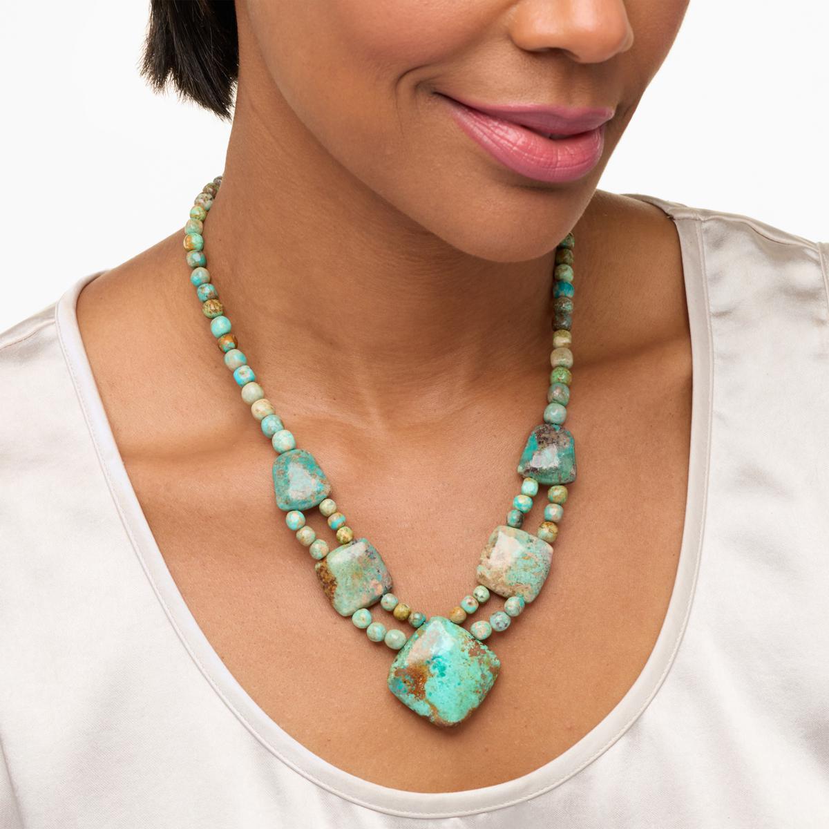 高級感 Jay King 18 Turquoise Mountain Cloud Sacred Multicolor 小物入れ