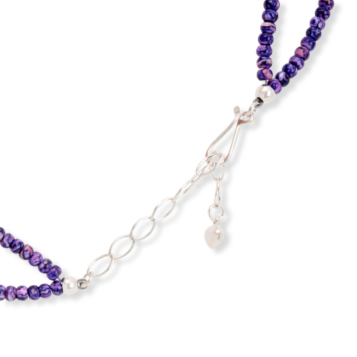 Jay King Purple Spiny Oyster Shell 18