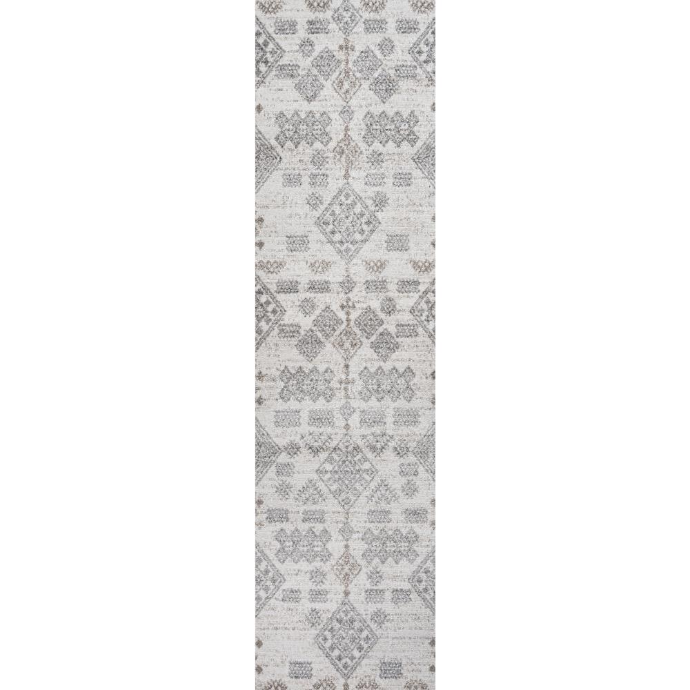 Jonathan Y Bhalil Berber Diamond Geometric 2' X 10' Runner - 20748592 