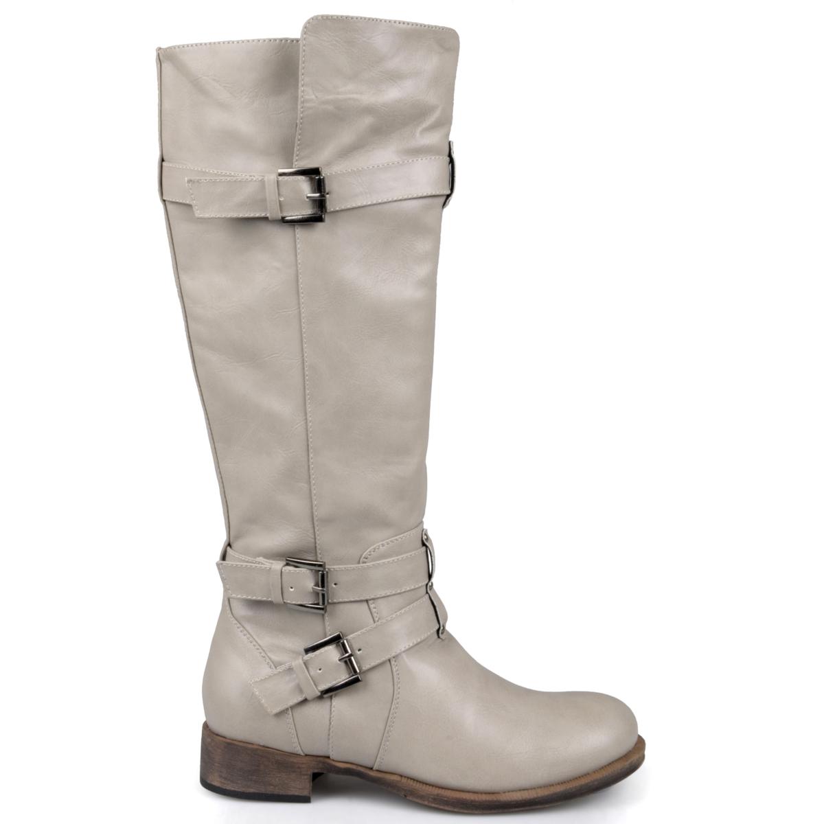 (取寄) ジュルネ コレクション レディース バイト ブーツ Journee Collection women Bite Boot Brown Journee Collection Women's Bite Boot | HSN