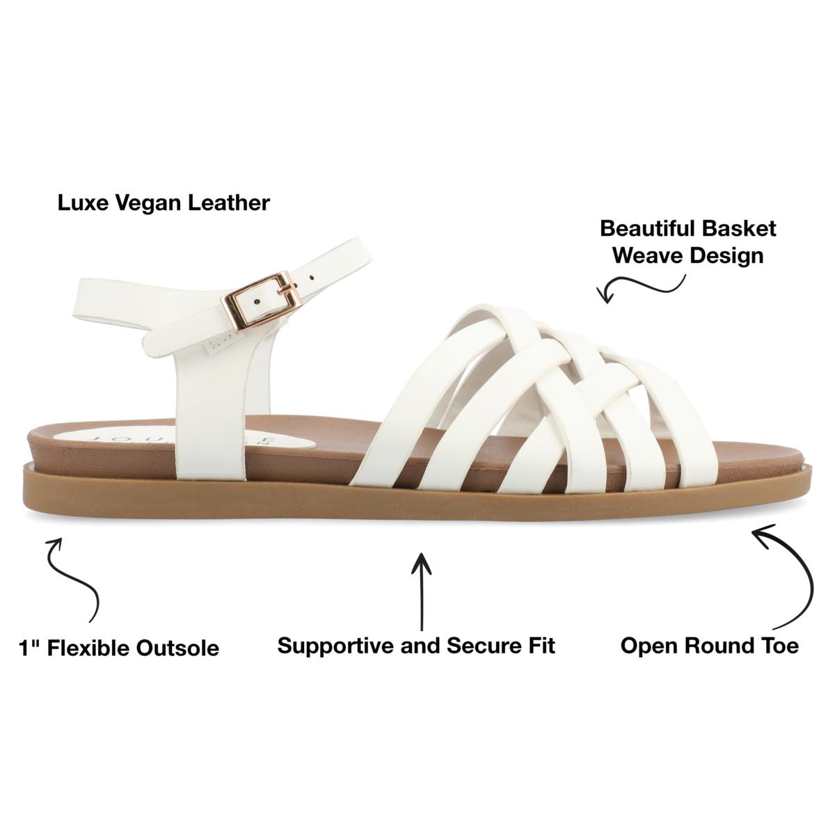 White discount kimmie sandals