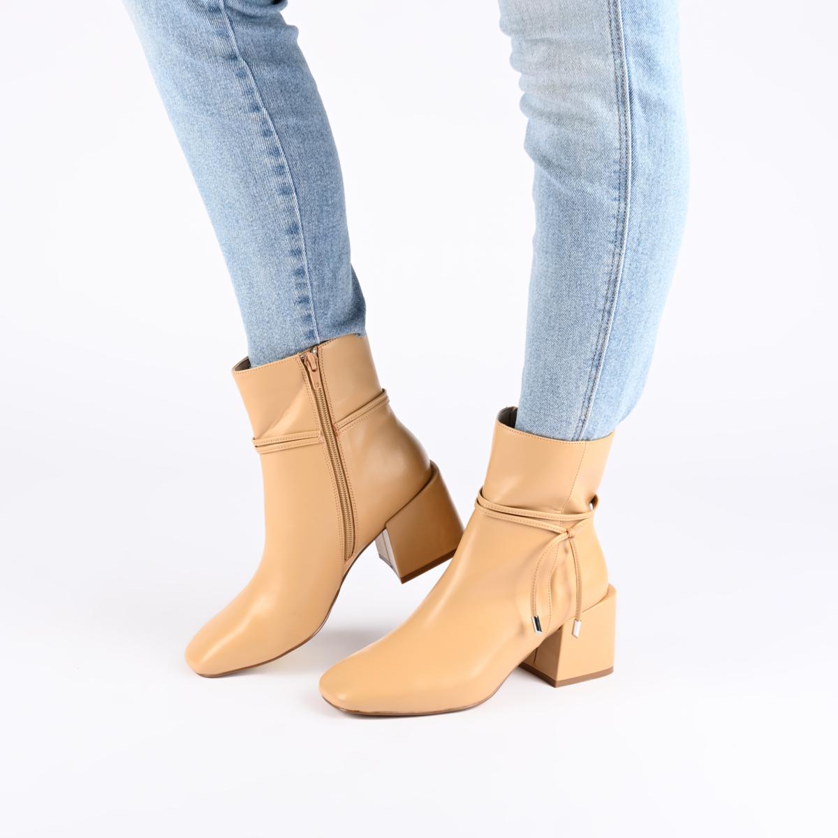 Journee Collection Womens Tru Comfort Foam Beverley Booties | HSN