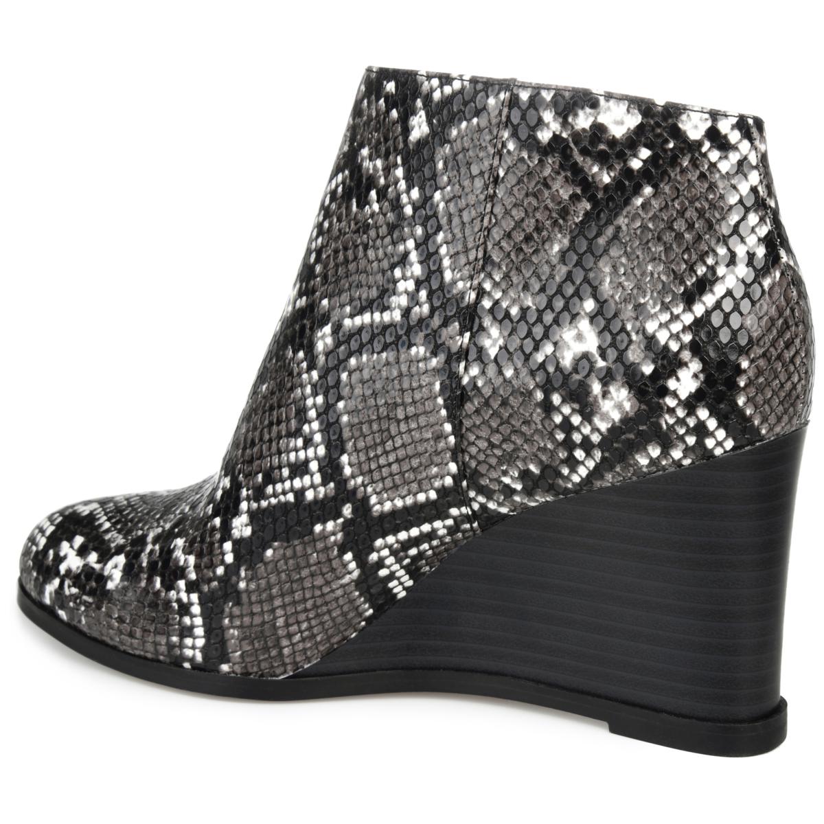 Impo glammed wedge deals zip booties