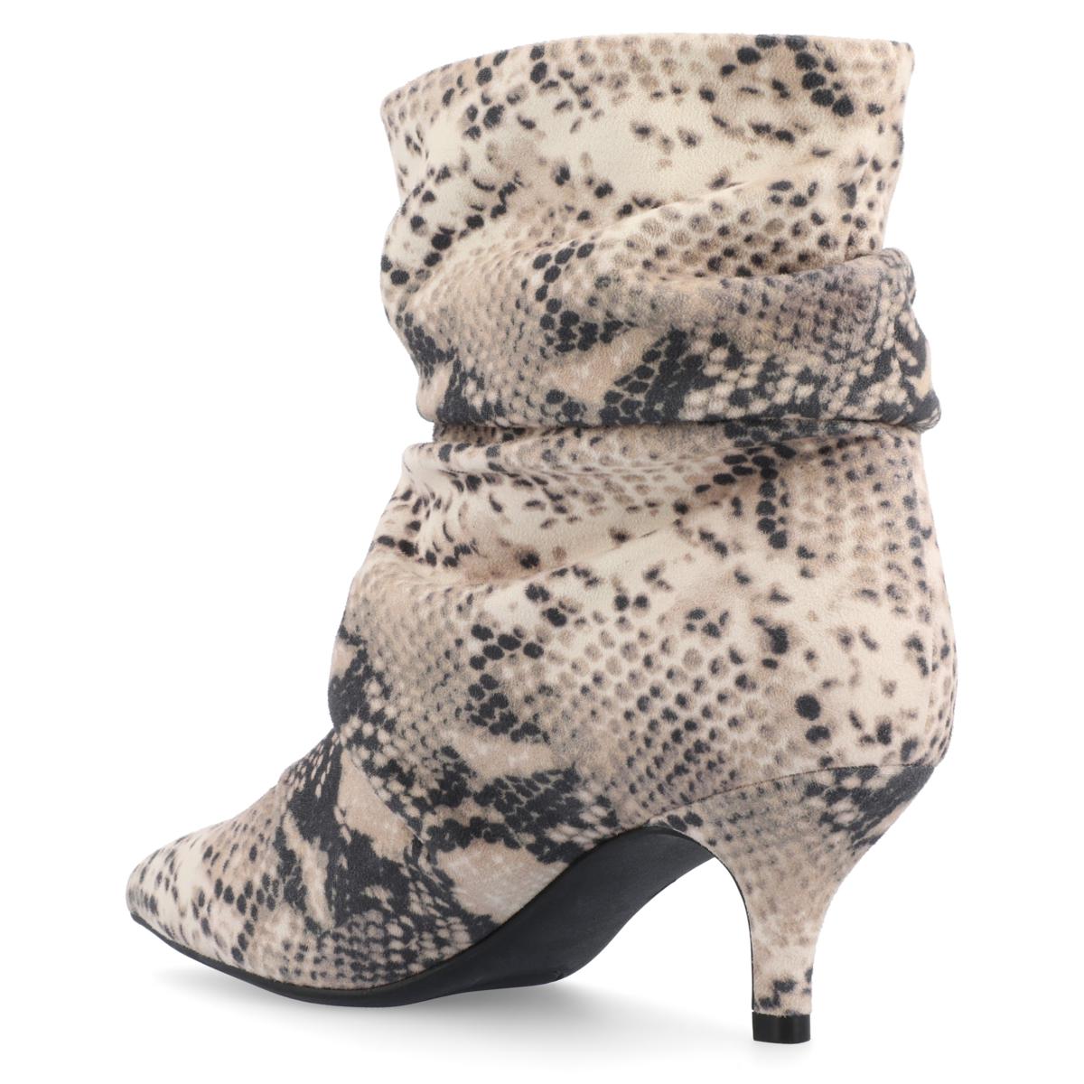 Comfortable hot sale bootie heels