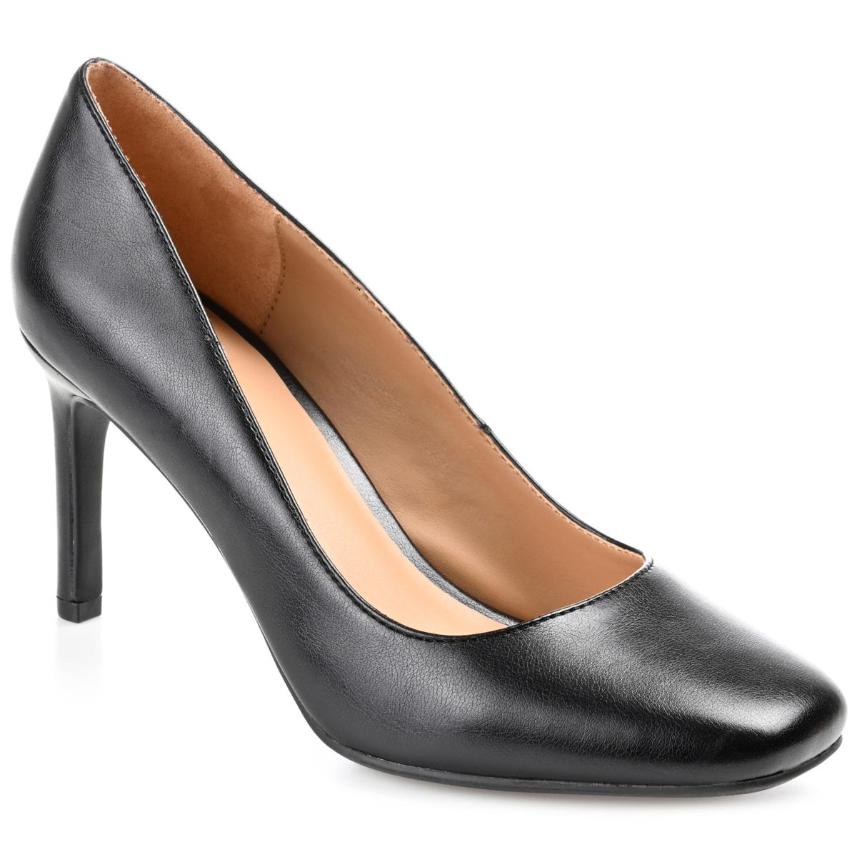 Multistrap pump in black patent leather – A.Bocca