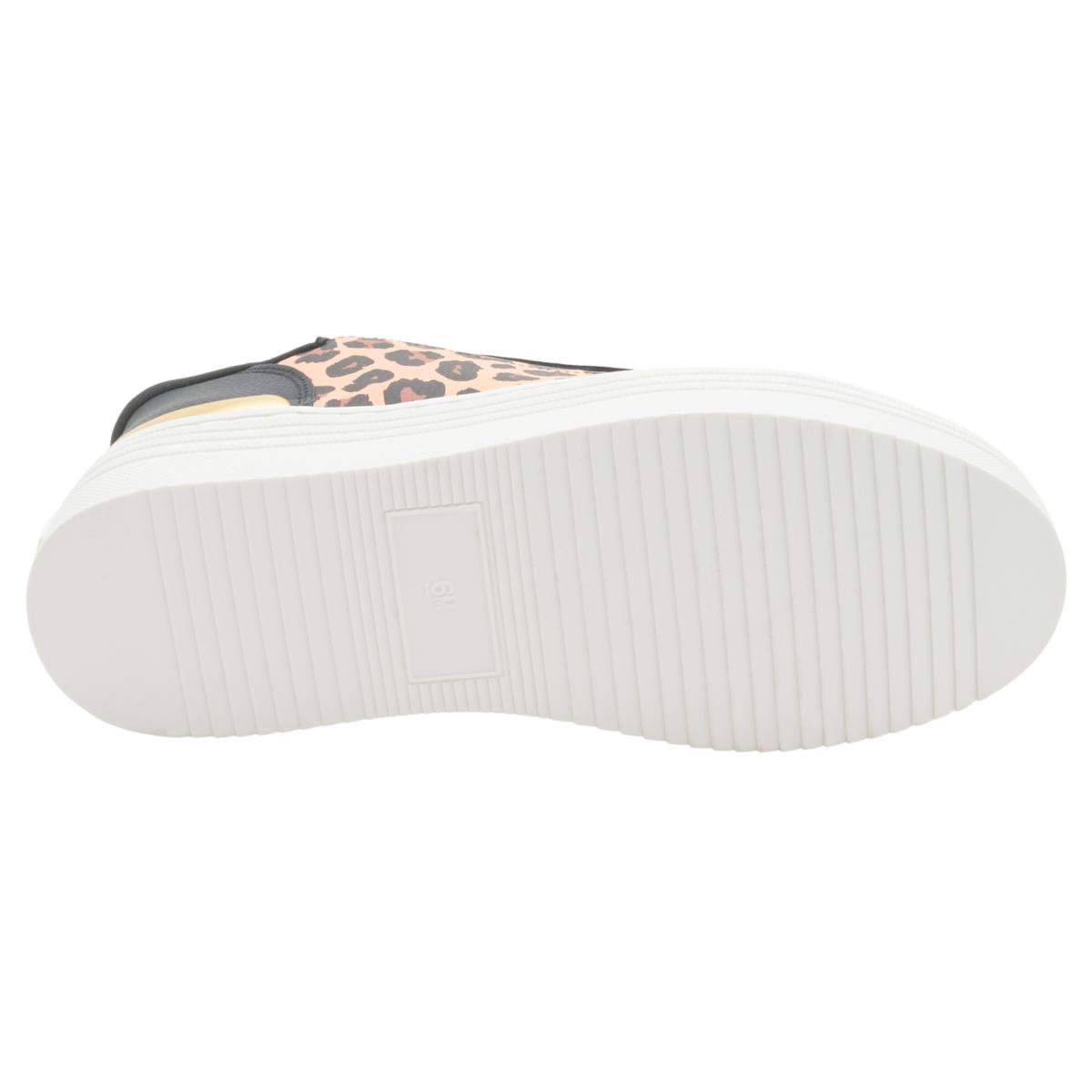 Joy Performance Easy-On Easy-Off Leather Platform Comfort Sneakers