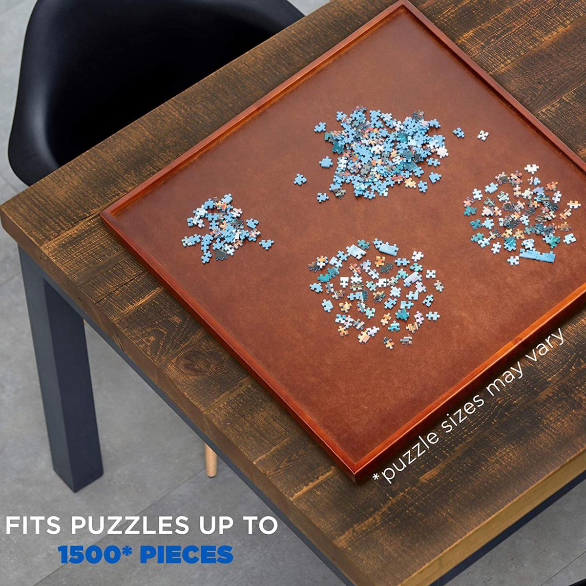 Wooden Puzzle Board Jigsaw Puzzle Board up to 1500 Pieces Jigsaw