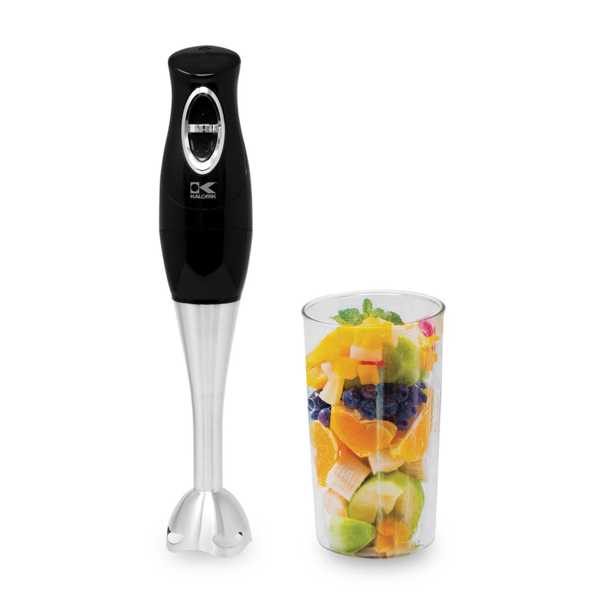 NEW, Wolfgang Puck 7-in-1 Immersion Blender w/ 12-Cup Food Processor in  Black