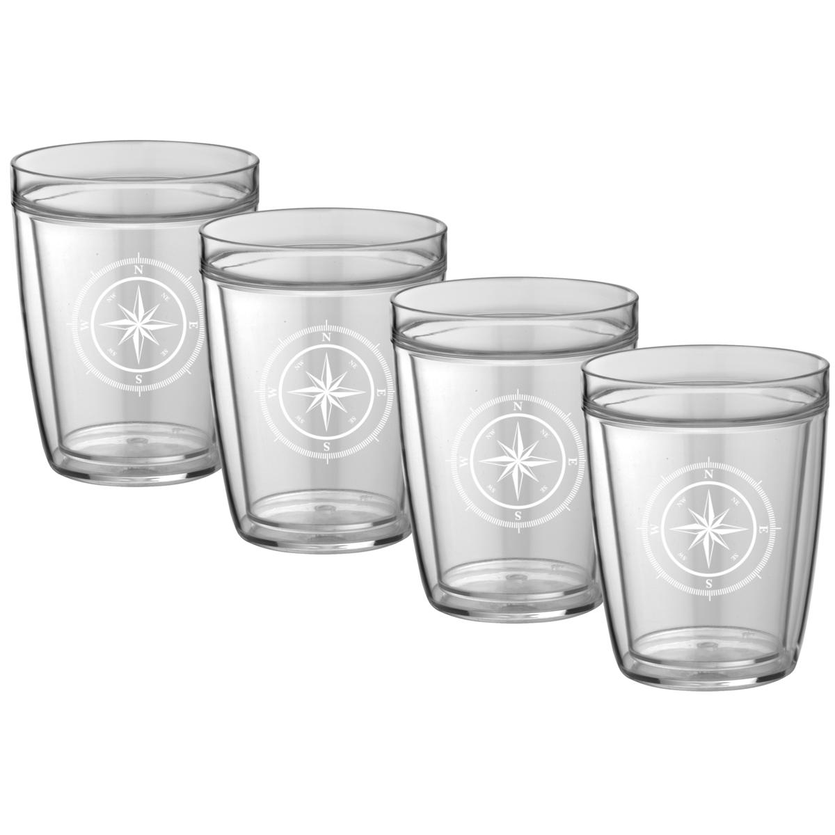 Kasualware™ 14oz. Doublewall Set of 4 Drinking Glasses - 7624572