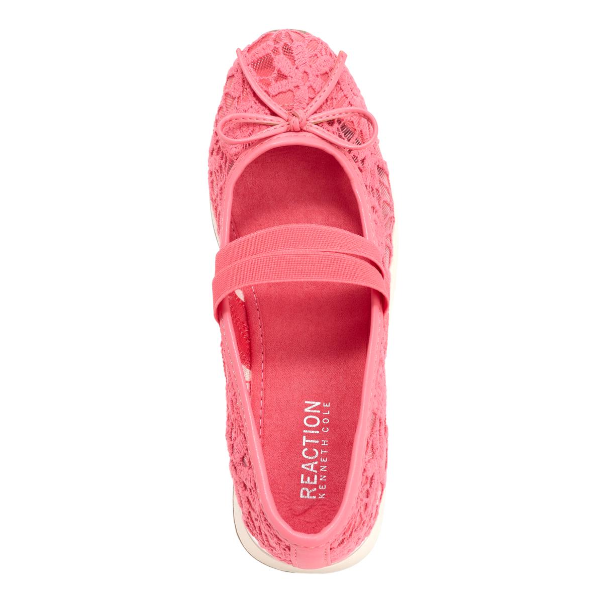 Kenneth Cole Reaction Pink Lace-Up Shoes Kenneth Cole Reaction Cameron Lace Mary Jane | HSN main image 3