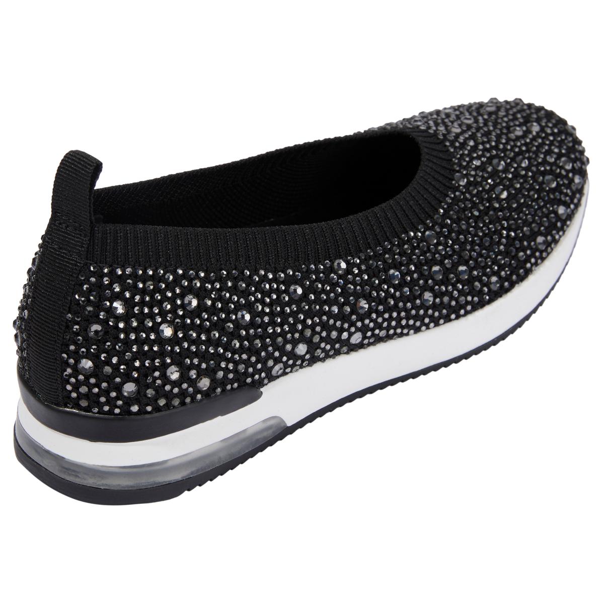 Kenneth Cole Reaction Evaline Stretch Knit Jeweled Ballet Flat | HSN