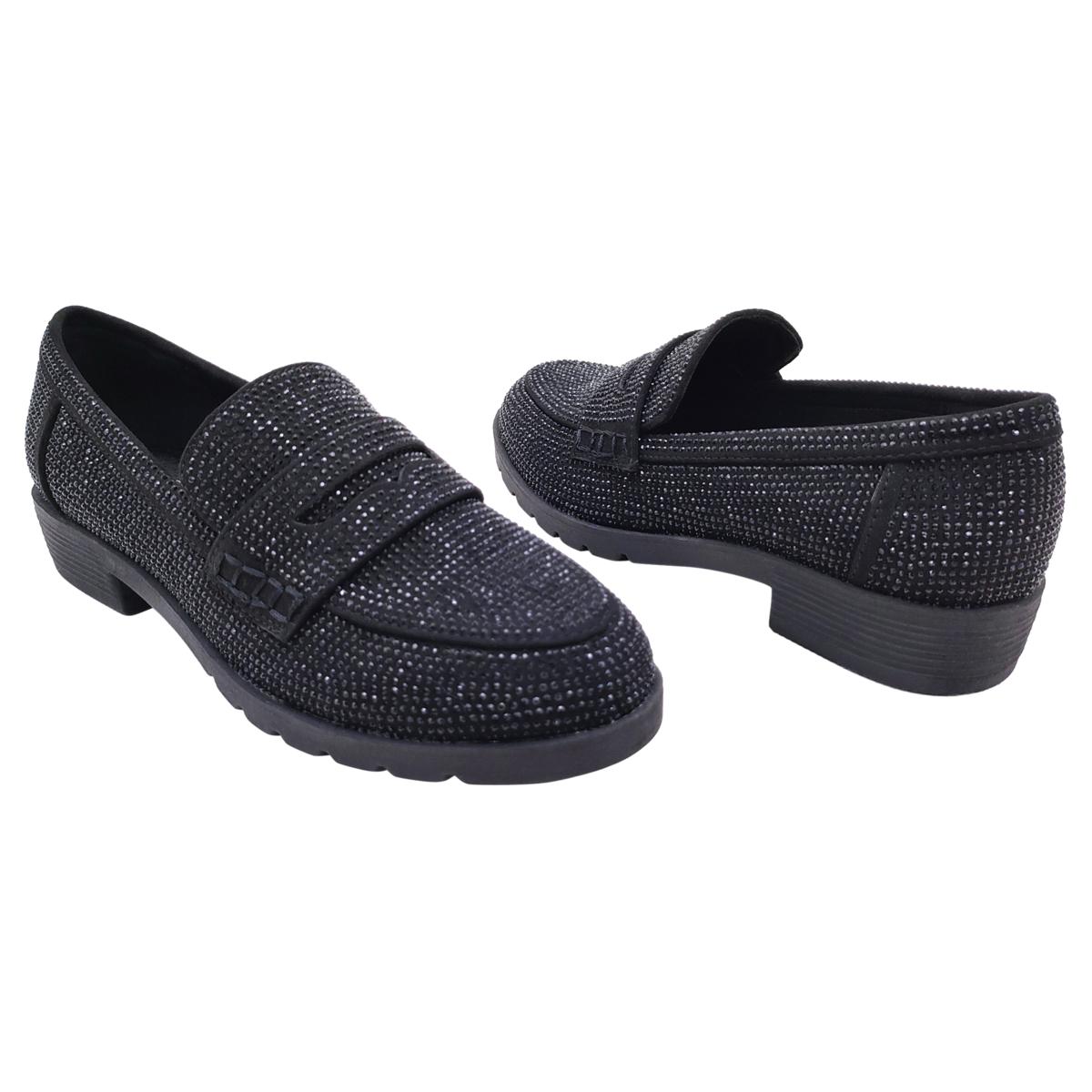 Kenneth Cole Reaction Fern Jeweled Penny Loafer | HSN
