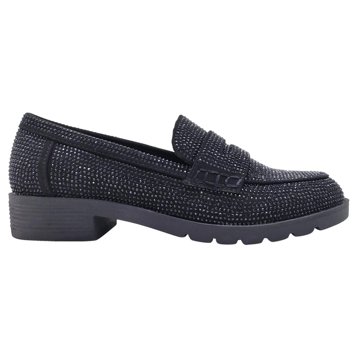 Kenneth Cole Reaction Fern Jeweled Penny Loafer | HSN
