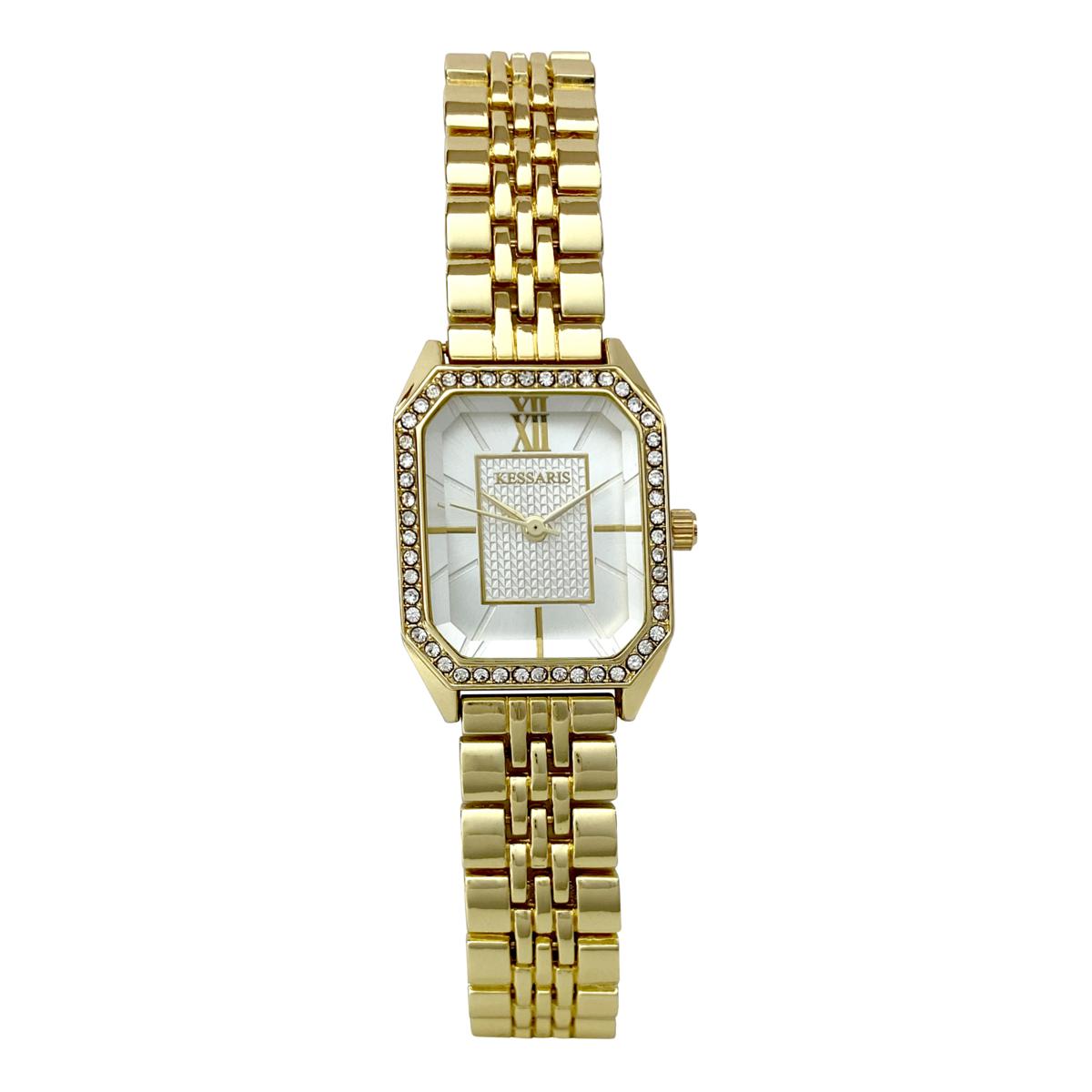Kessaris 3-Piece Goldtone Metal Watch Set | HSN
