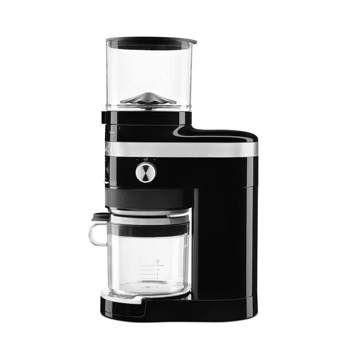 KitchenAid 7-oz Onyx Black Burr Coffee at