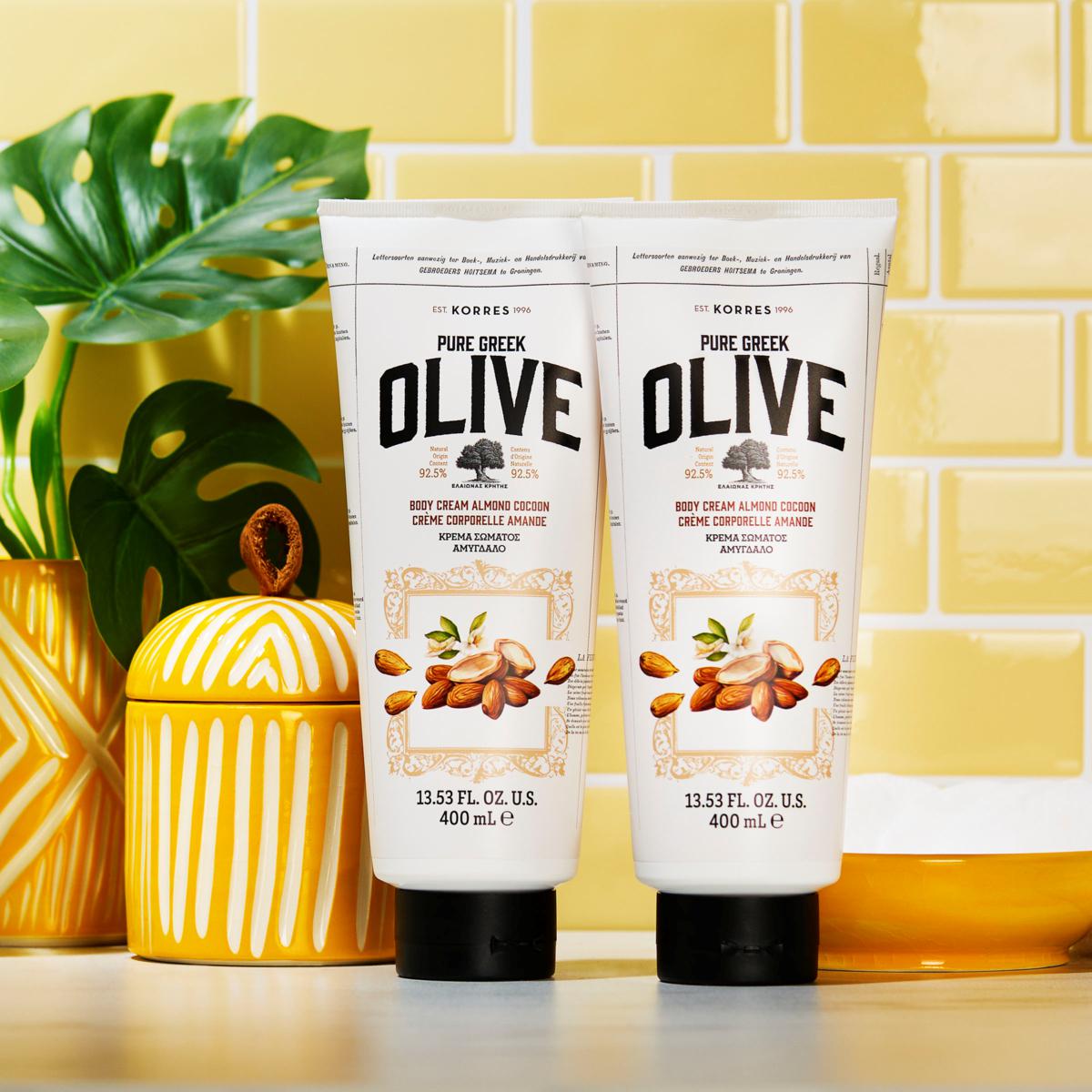 Korres 2-pack Olive & Almond Cocoon Jumbo Size Body Cream Auto