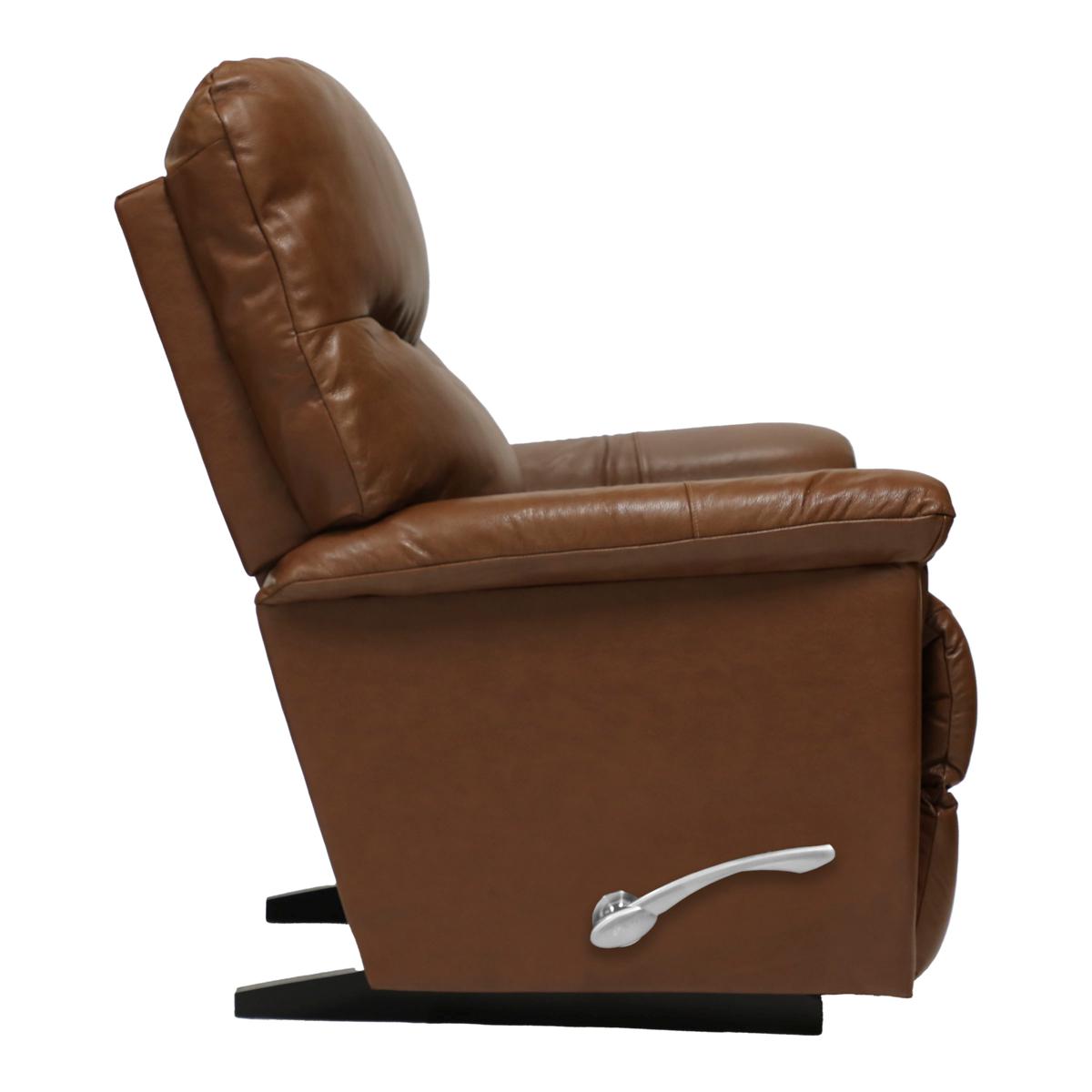ロキソンボーイ 016 × 2 La-Z-Boy James Manual Leather Rocker Recliner | HSN