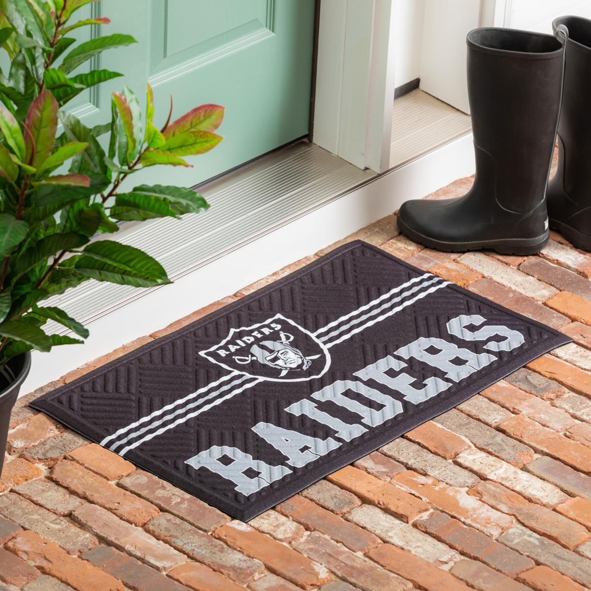 Oakland Raiders 2-Piece Carpet Car Mats